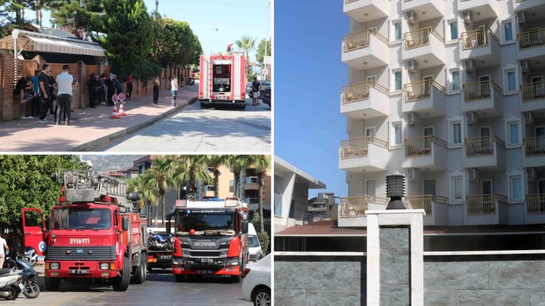6 Katlı Otelde Korkutan Yangın: Turistler Güvenli Alana Tahliye Edildi