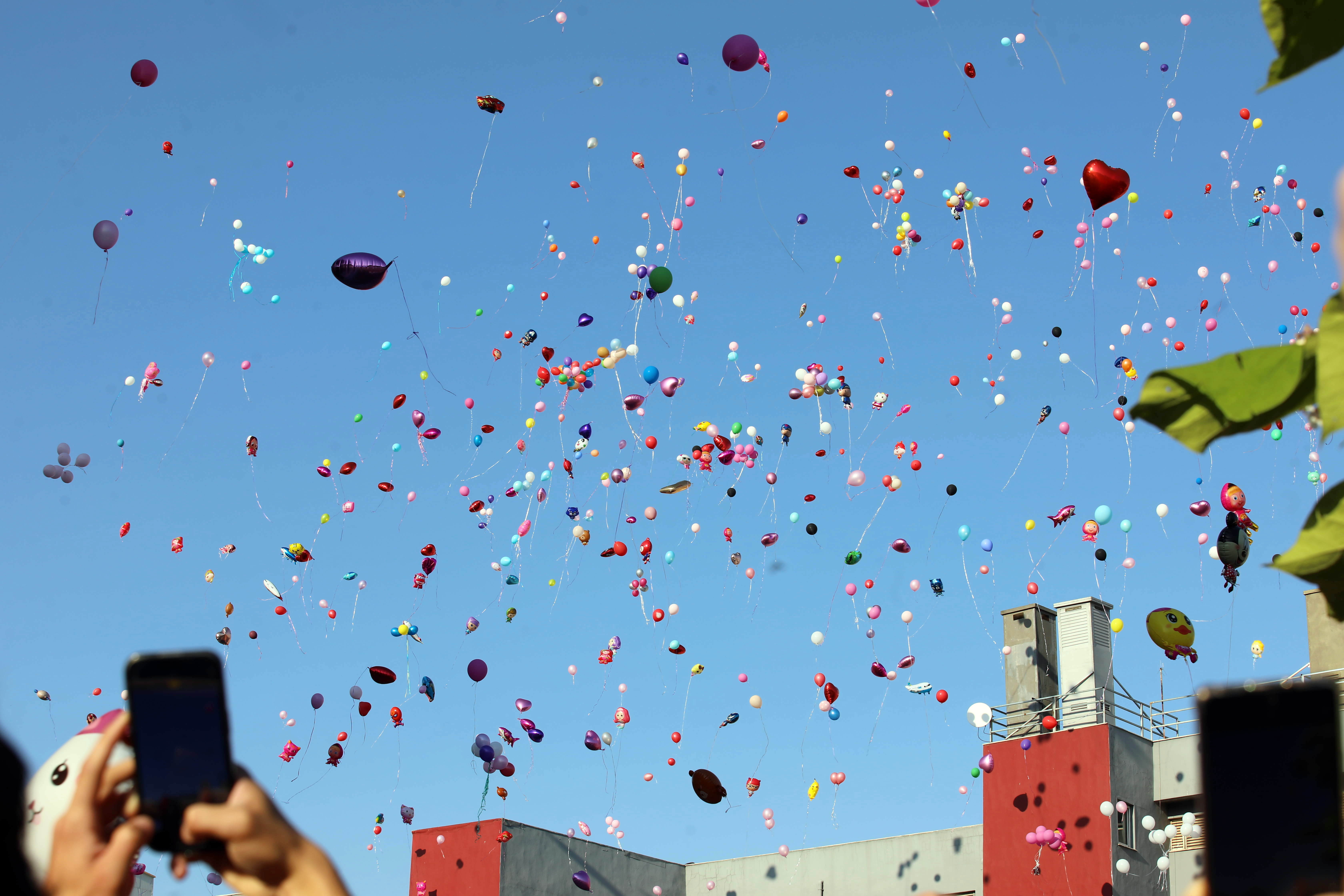 Gaziantep'te Balon Uçurma Etkinliği