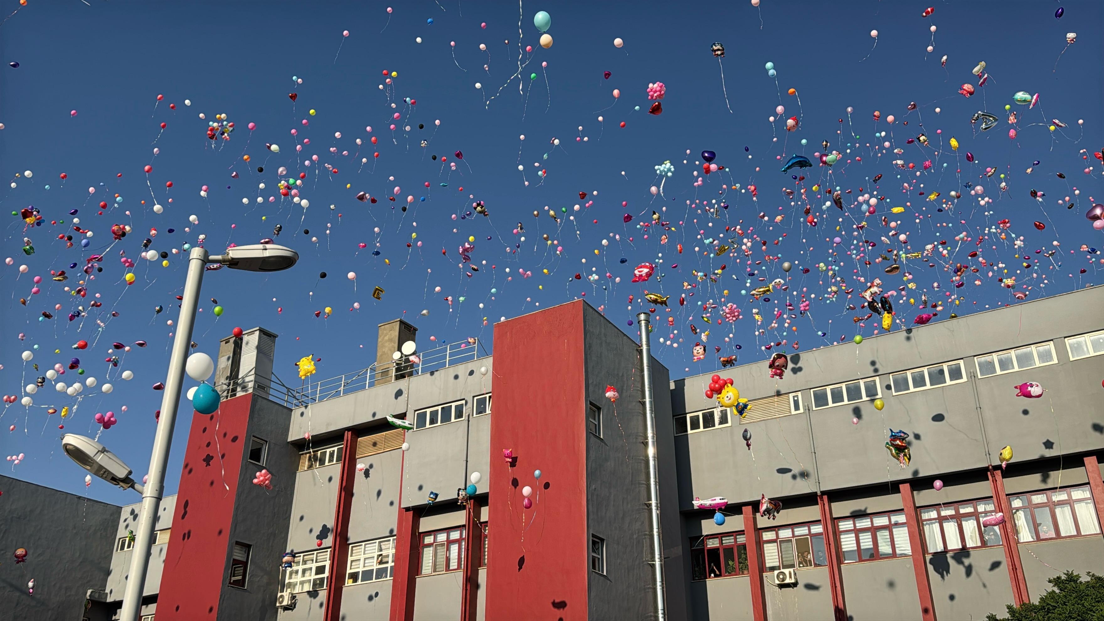 Balon Uçurulduğu An