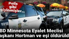 ABD Minnesota Eyalet Meclisi Başkanı Hortman ve Eşi Hayatını Kaybetti
