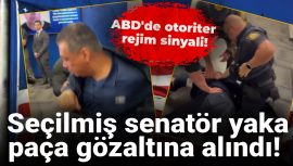 ABD’de Otoriter Rejim Sinyali: Seçilmiş Senatör Yaka Paça Gözaltına Alındı