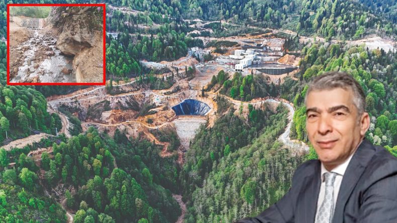 AKP'li Cantürk Alagöz'ün Şirketi Giresun'da Doğayı Tahrip Ediyor