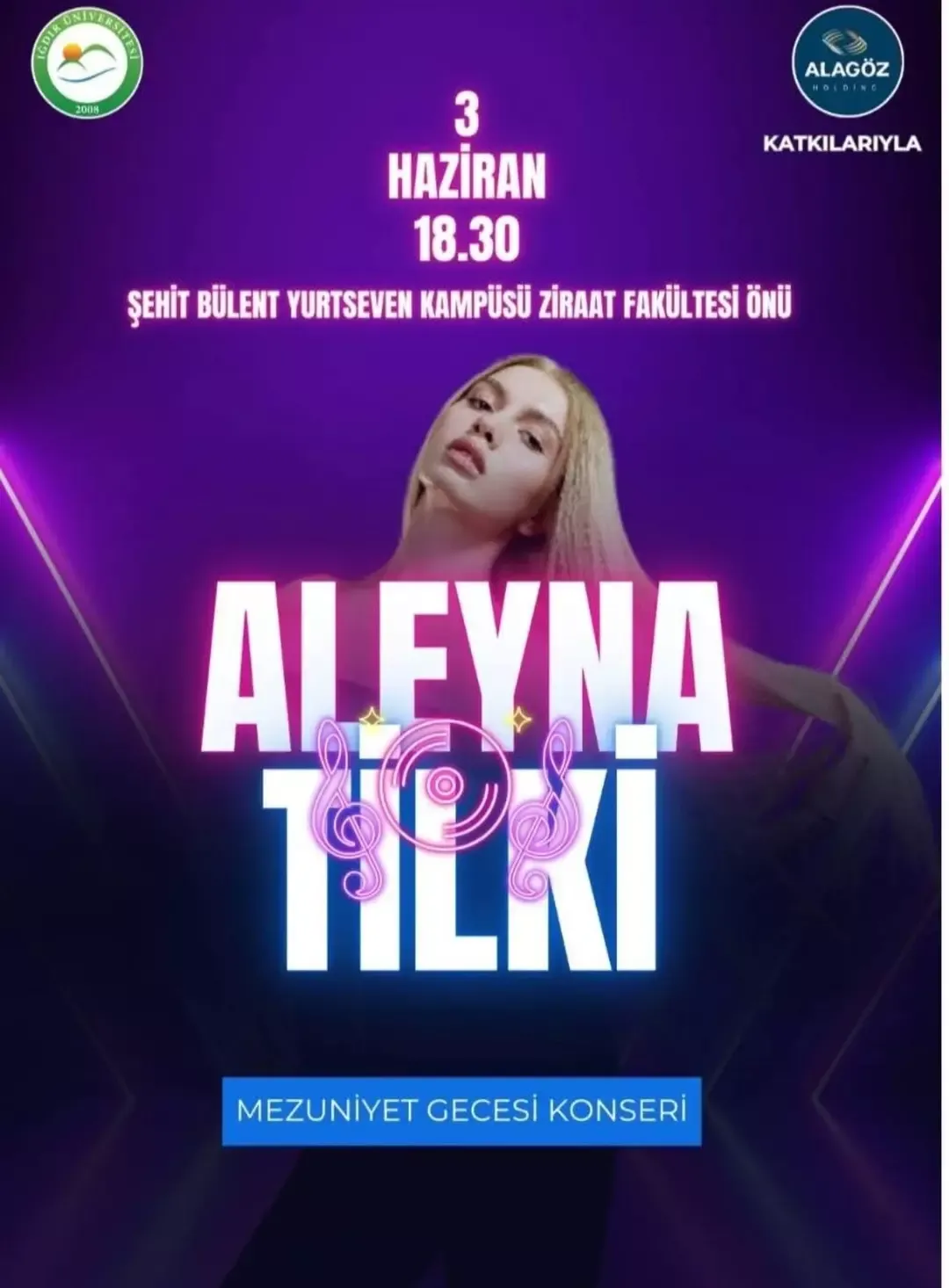 Aleyna Tilki Mezuniyet Programı