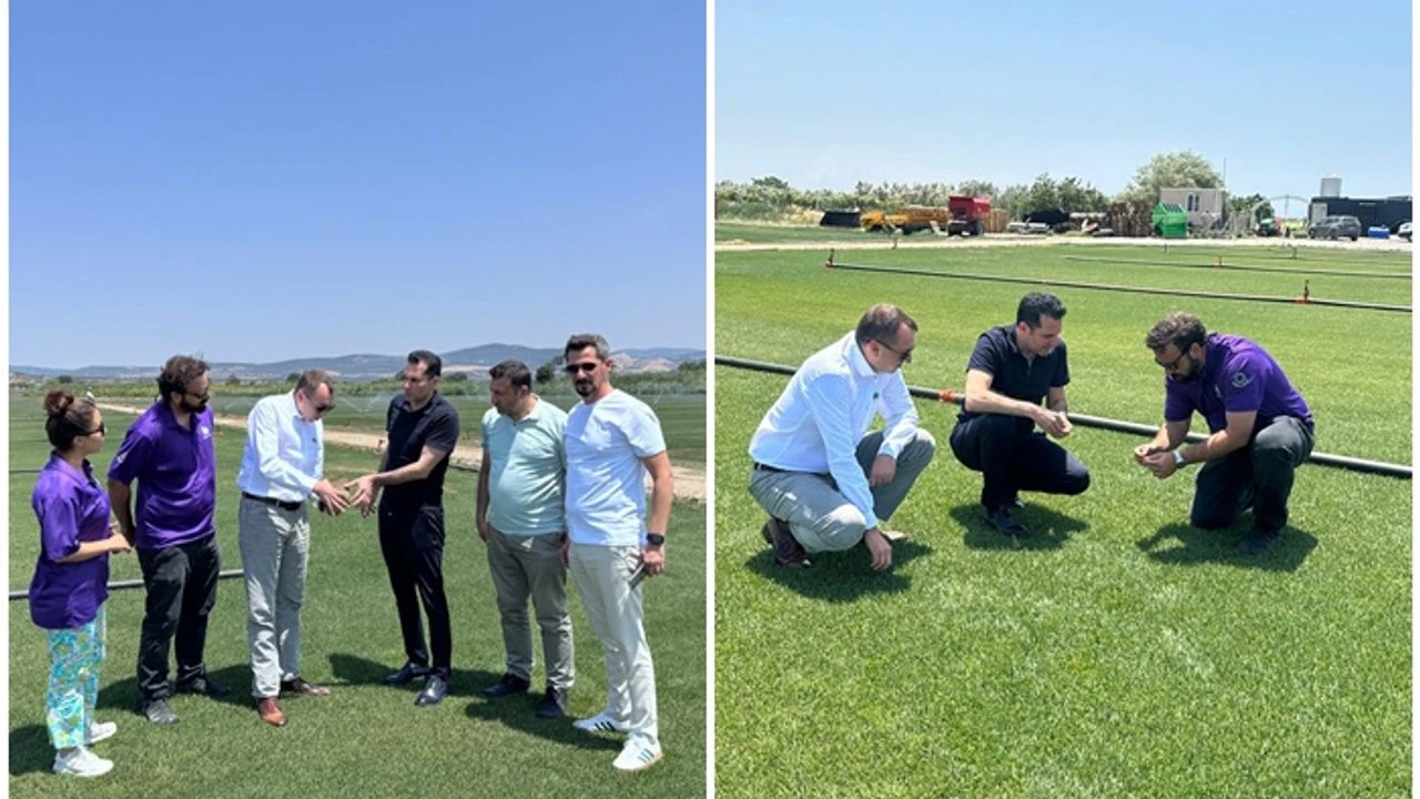 Amedspor Çim Çalışmaları