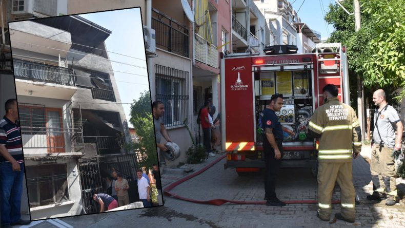 Apartmanda Yangın: Mahsur Kalan Çocuk Kurtarıldı!