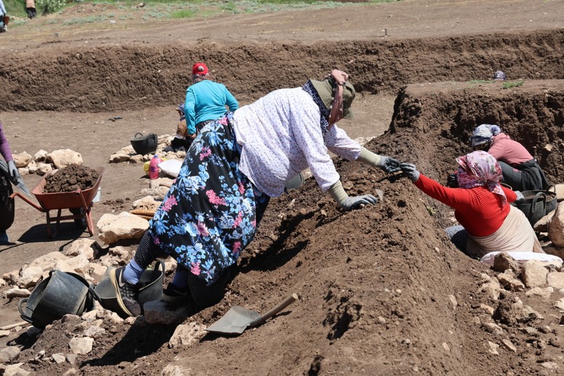 Kazı Alanı Çalışmaları
