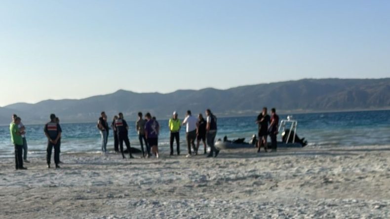 Baba-Oğul Tatil İçin Geldikleri Salda Gölü’nde Boğuldu