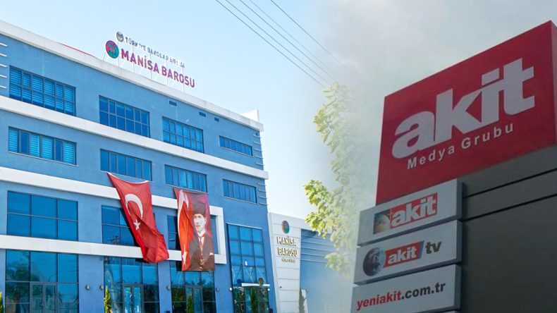 Barolardan Akit’in Hedef Gösterdiği Manisa Barosu’na Destek