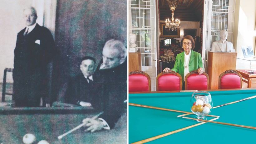 İsmet İnönü'nün bilardo masası