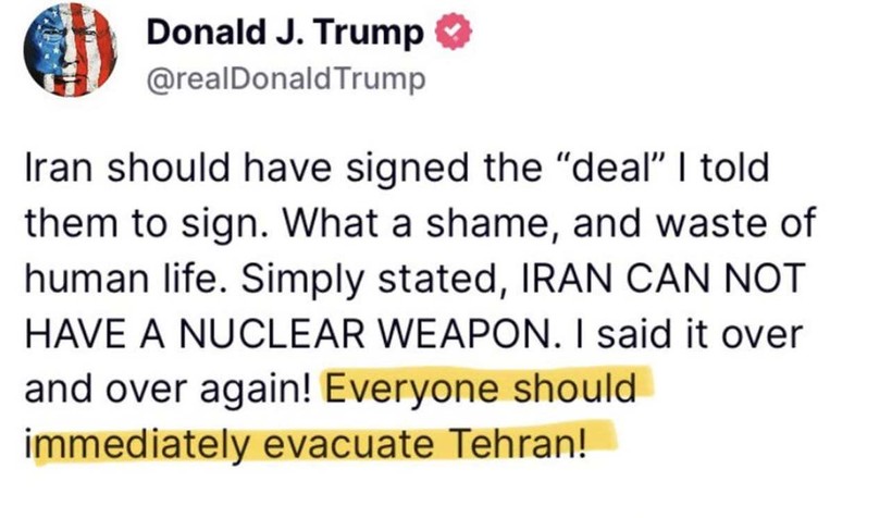 Trump Açıklama