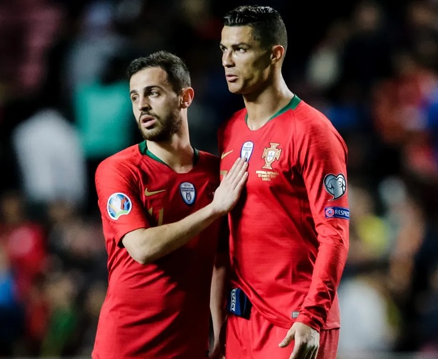 Bernardo Silva ve Cristiano Ronaldo