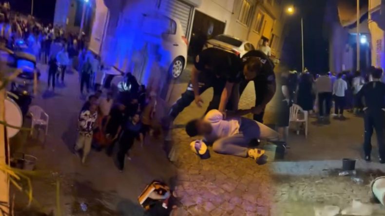 Bıçaklı Kavga Bursa’nın Mudanya’sında Ortalığı Karıştırdı