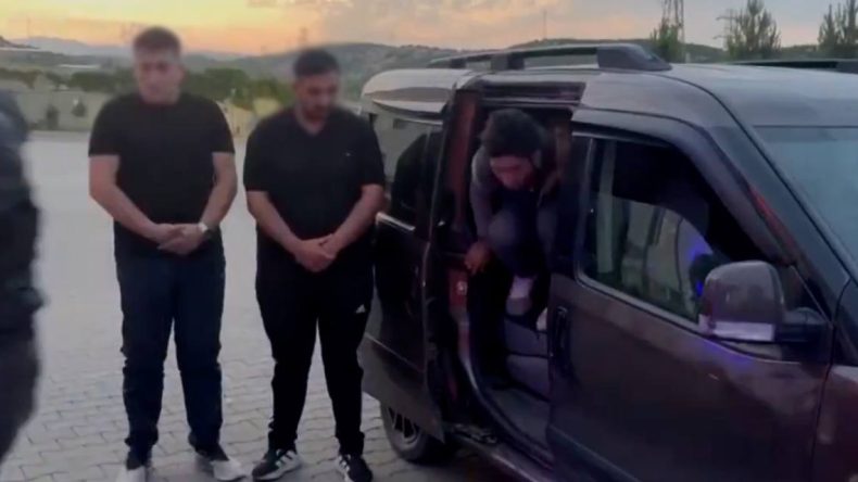 Bingöl Valisi, kaçak göçmenlerin yakalandığını bu video ile duyurdu