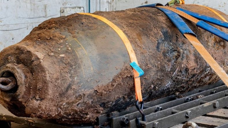Bir Kent Ayağa Kalktı: İkinci Dünya Savaşı’ndan Kalma Patlamamış Bombalar Bulundu