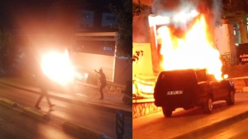 Boşanma Sürecinde Eşinin Araçlarını Ateşe Verdi