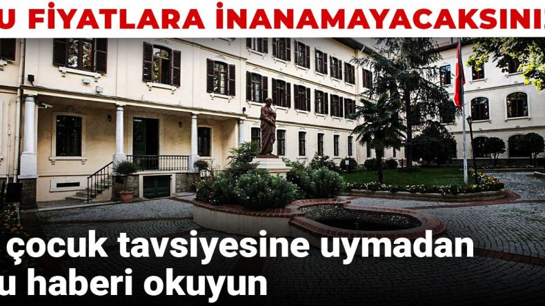 Bu fiyatlara inanamayacaksınız! 3 çocuk tavsiyesine uymadan bu haberi okuyun