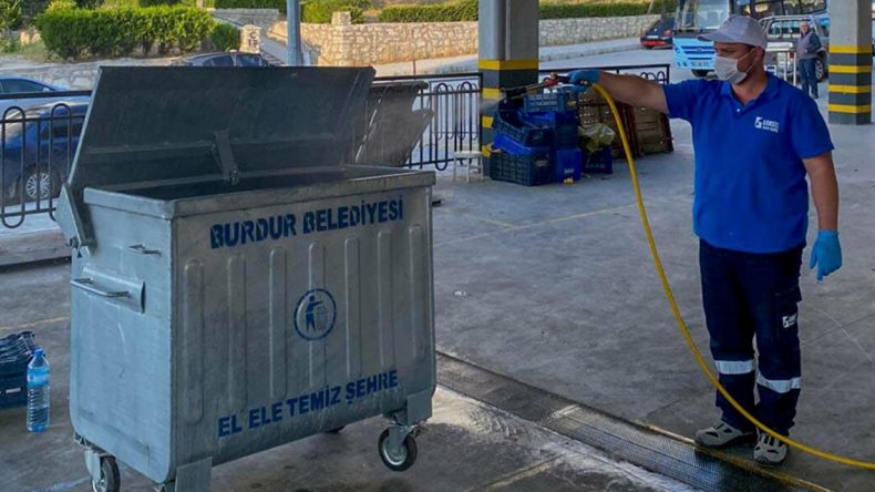 Burdur’da Hijyen Operasyonu