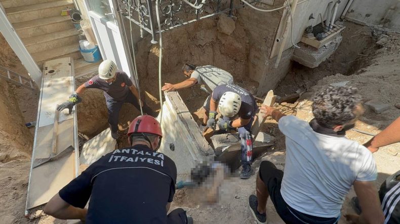 Çalışma Sırasında Balkon Çöktü! Beton Blokun Altında Kalan İşçi Hayatını Kaybetti