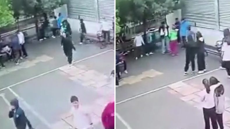 Camına Taş Atan Çocuklara Saldıran Kadın Hakkında Şikayet