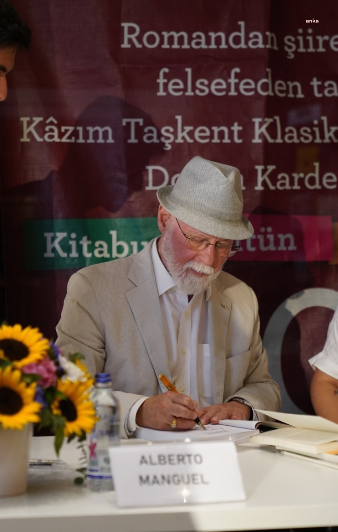 Alberto Manguel etkinliği