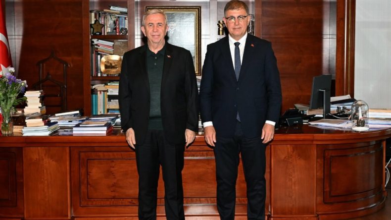 Cemil Tugay’dan Mansur Yavaş’a Ziyaret