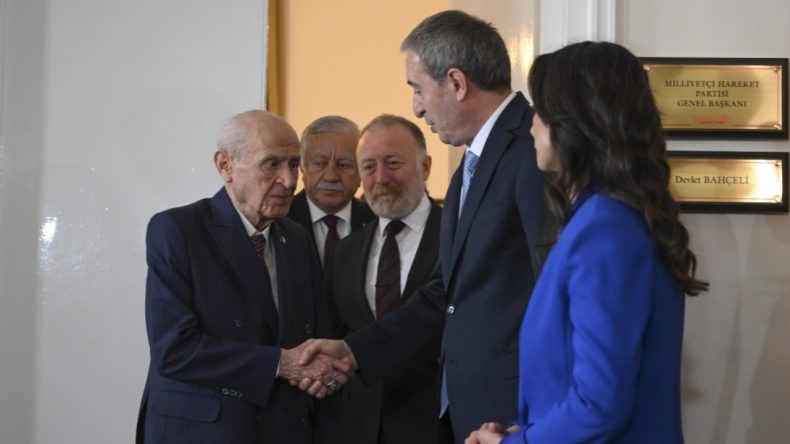 CHP Listede Yer Almıyor: MHP, AKP ve DEM ile Bayramlaşacak