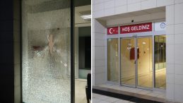 CHP’li Belediye Binasına Taşlı Saldırı Gerçekleşti