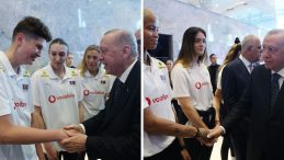 Cumhurbaşkanı Erdoğan, Filenin Sultanları’nı Ağırladı