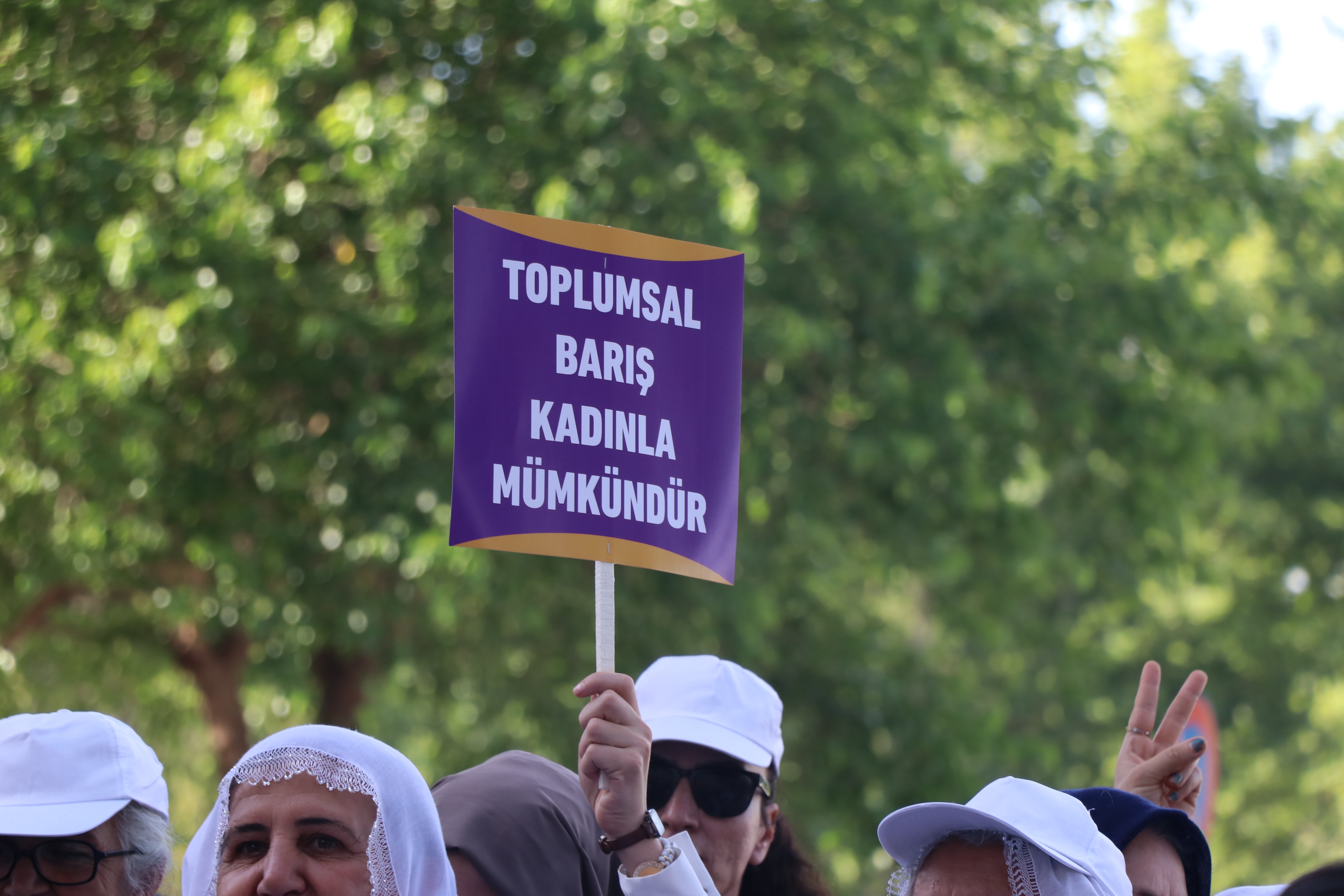 DEM Parti Eş Genel Başkanı Hatimoğulları Konuşma Anında