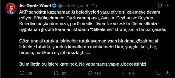 Deniz Yücel Twitter