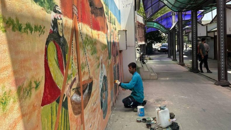 Depremin Ardından Yeniden Hayat Bulan Sanat Sokağı
