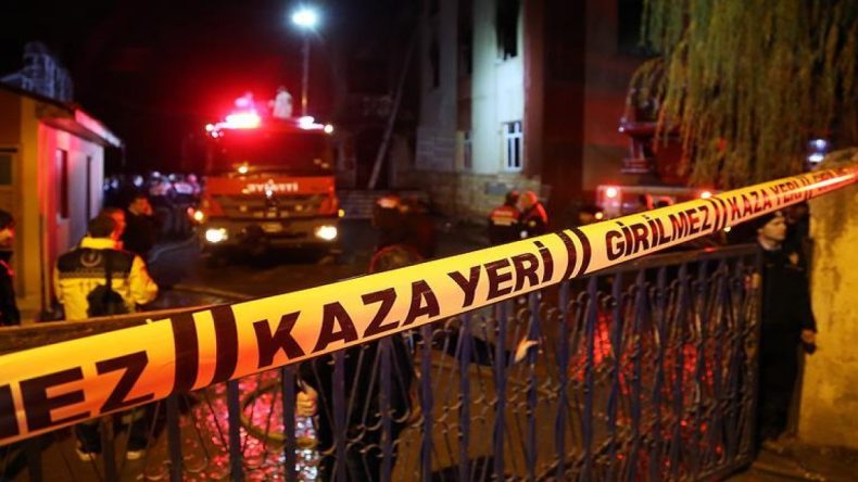 Diyarbakır’dan Sonra Kocaeli’de Apartman Yangını