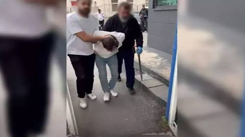 Döner Bıçağı İle Tehdit Eden Trafik Magandası Yakalandı