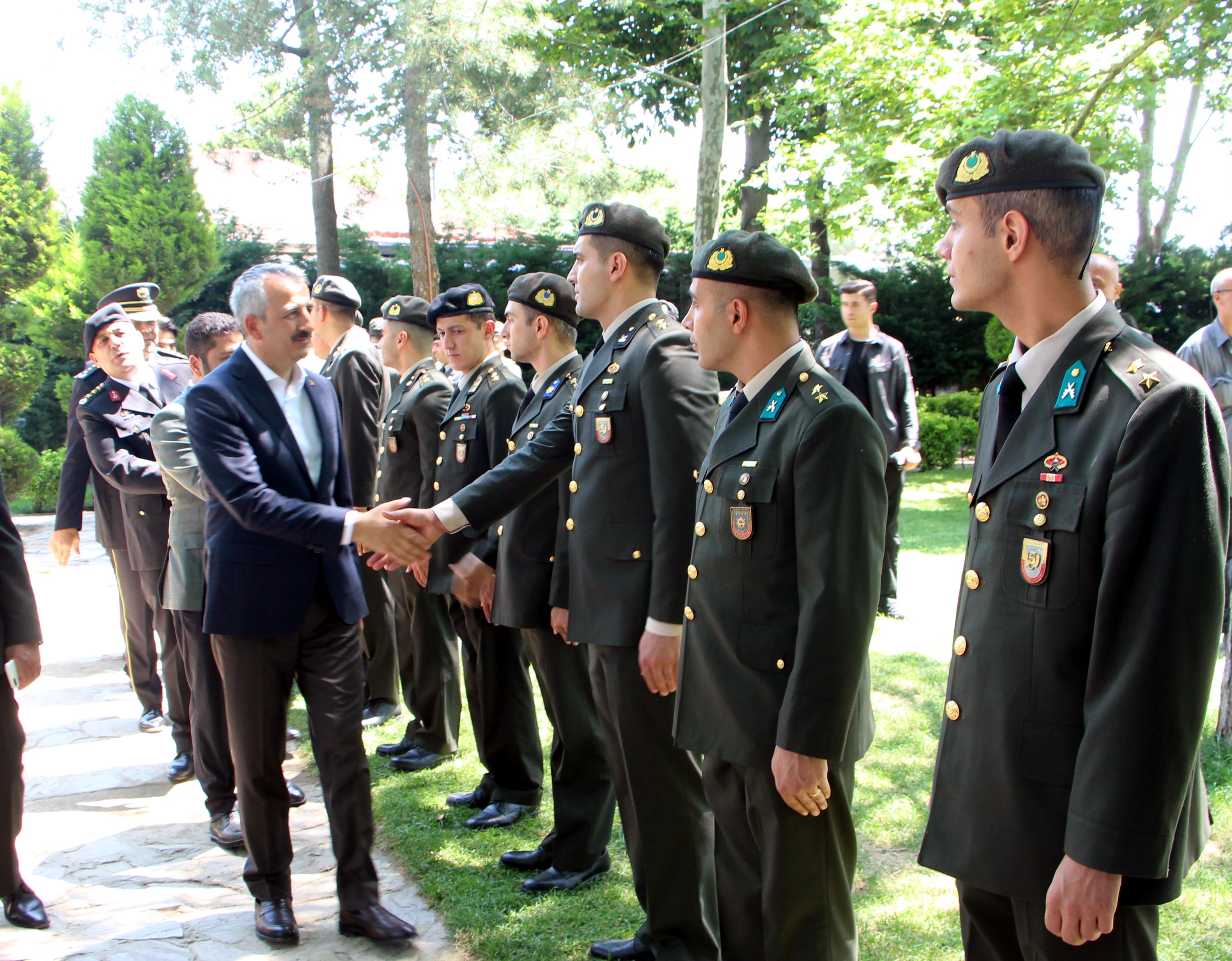 Edirne Valisi Yunus Sezer bayramlaşma etkinliği
