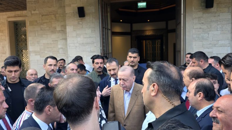 Erdoğan Bayramda Yazlık Sarayda