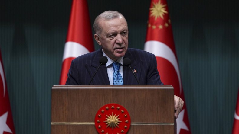 Erdoğan İsrail’e Yüklendi: Kendi Varlığını Risque Etmektedir
