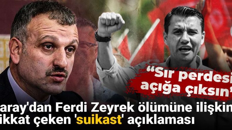 Ferdi Zeyrek’e Suikast İddiasına Saray’dan Yanıt: Sır Perdesi Aydınlansın