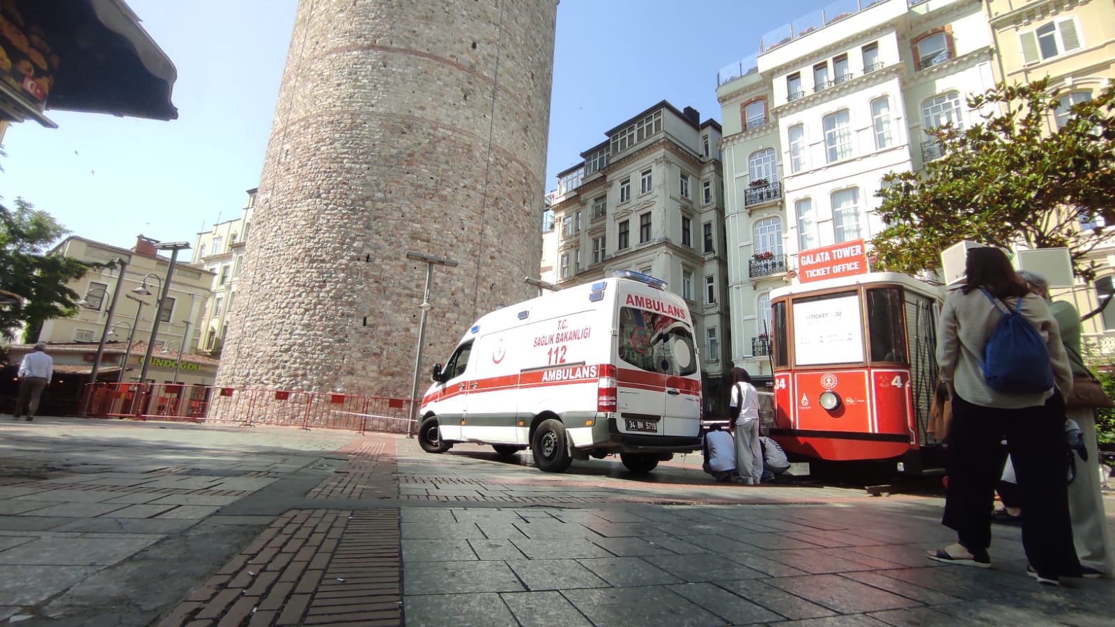 Polis Ekipleri Olay Yerinde