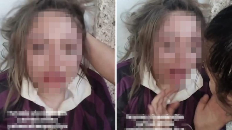 Genç Kızı Darp Eden İki Genç Kız Sosyal Medyada Paylaştı