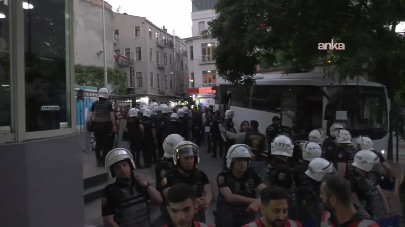 Gezi Parkı Eylemleri Anması Sonrası Çok Sayıda Gözaltı Gerçekleşti