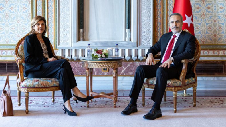 Hakan Fidan, BM Kıbrıs Temsilcisi ile Buluştu