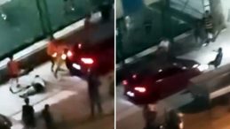 Halı saha değil savaş alanı: Bıçaklama ve ezme girişimi!