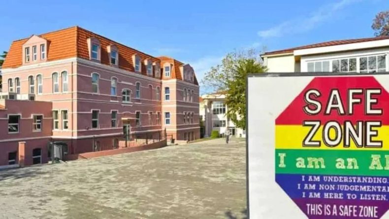Hedef gösterilmişti! Üsküdar Amerikan Lisesi’ne ‘LGBTİ+ afişi’ soruşturması