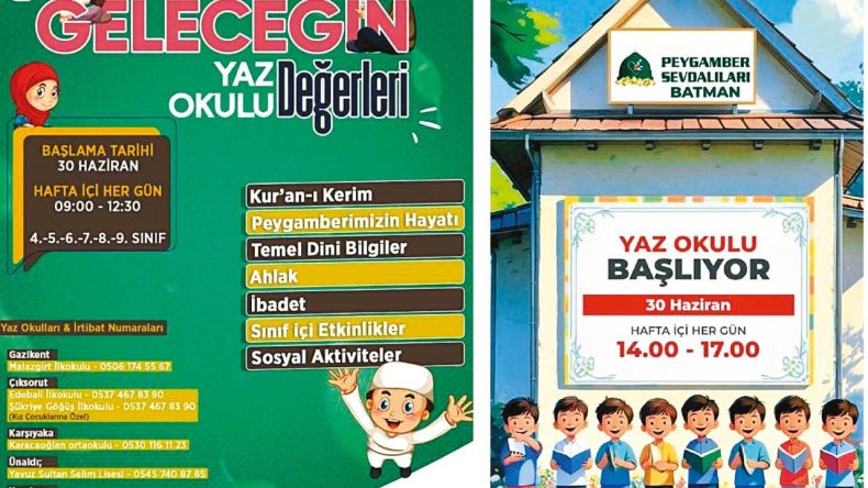 HÜDA PAR’a Yönelik Vakıf Yaz Okulu Faaliyete Geçti