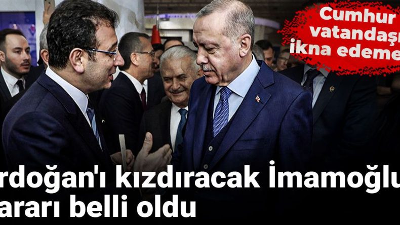 İmamoğlu’na Dair Anket Sonuçları Belli Oldu: Erdoğan’ı Kızdıracak Detaylar