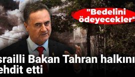 İsrail Savunma Bakanı Katz, Tahran halkını tehdit etti