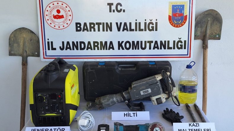 Kaçak Kazı Operasyonu: 3 Gözaltı