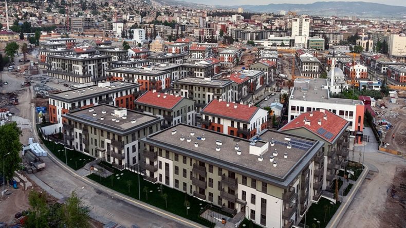 Kahramanmaraş’ta Azerbaycan Mahallesi İnşaatı Tamamlanmak Üzere