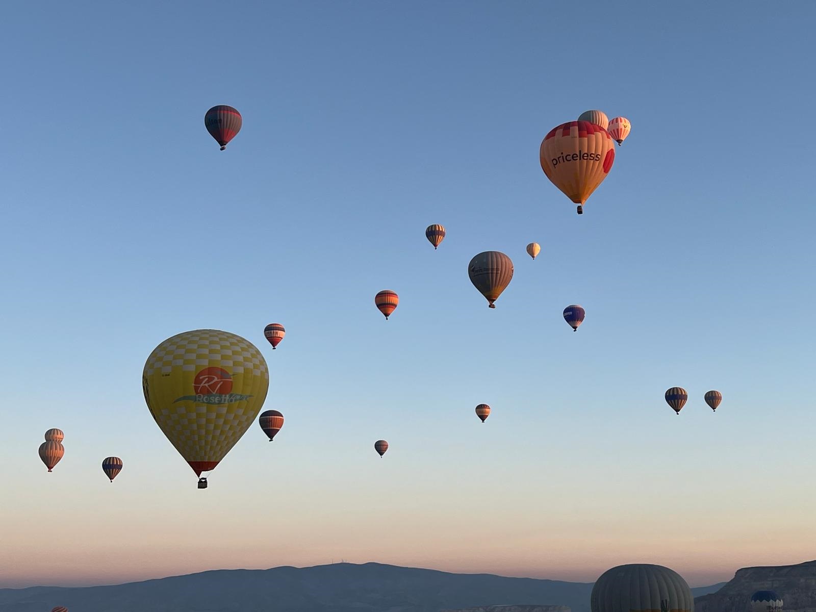 Kapadokya'da Bayram Atmosferi