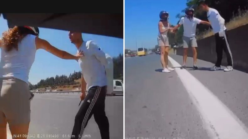 Kavga Eden Çifti Ayırmaya Çalışırken Bıçaklandı
